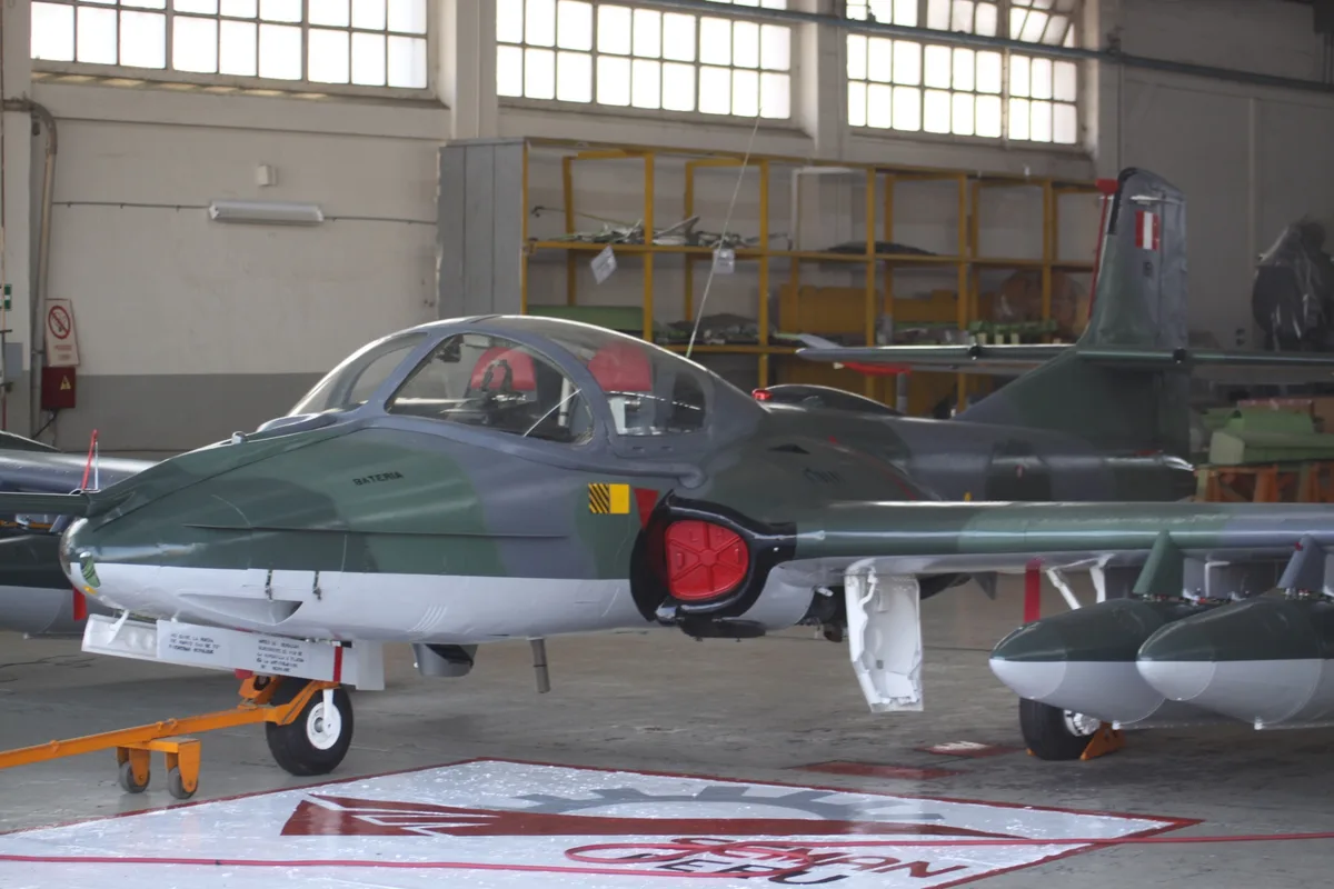 Cessna A-37 Dragonfly of the Peruvian Air Force — Captain Oscar Santa María flew this aircraft type when he pursued and fired on a UAP over La Joya Air Base on April 11, 1980